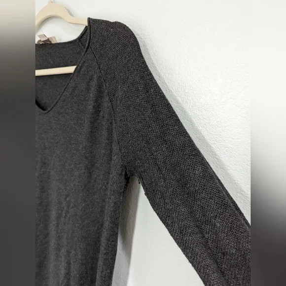 LOFT Size large black long sleeved shirt - Picture 4 of 10